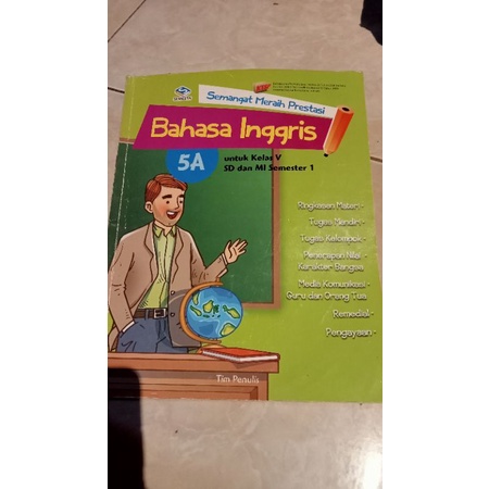 Buku bahasa inggris kelas 5A