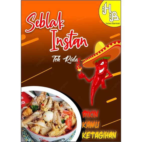

Seblak Instan Teh Rida Tinggal Seduh