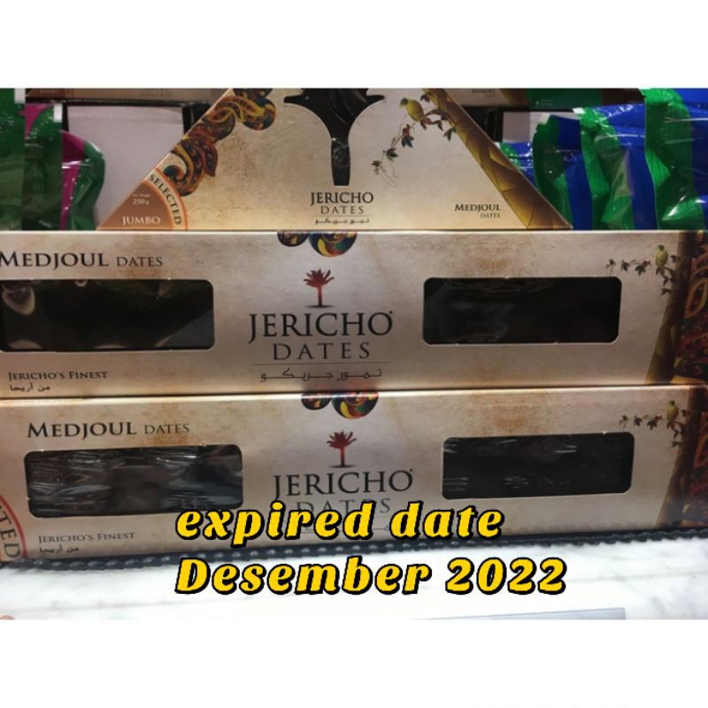 Kurma Medjool JUMBO Premium ORIGINAL 500gram / Medjoul Dates Jericho Dates - Gracia OS