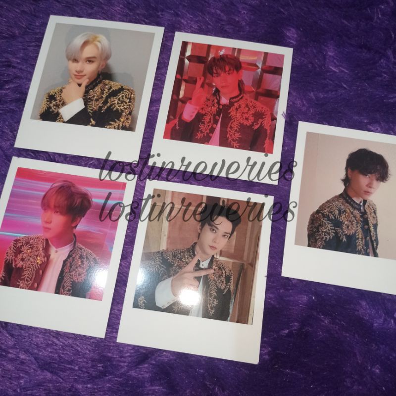 NCT 127 U DREAM 2021 Benefit SG Cafe Favorite Polaroid Postcard Photopack PC Photocard Haechan Taeyo