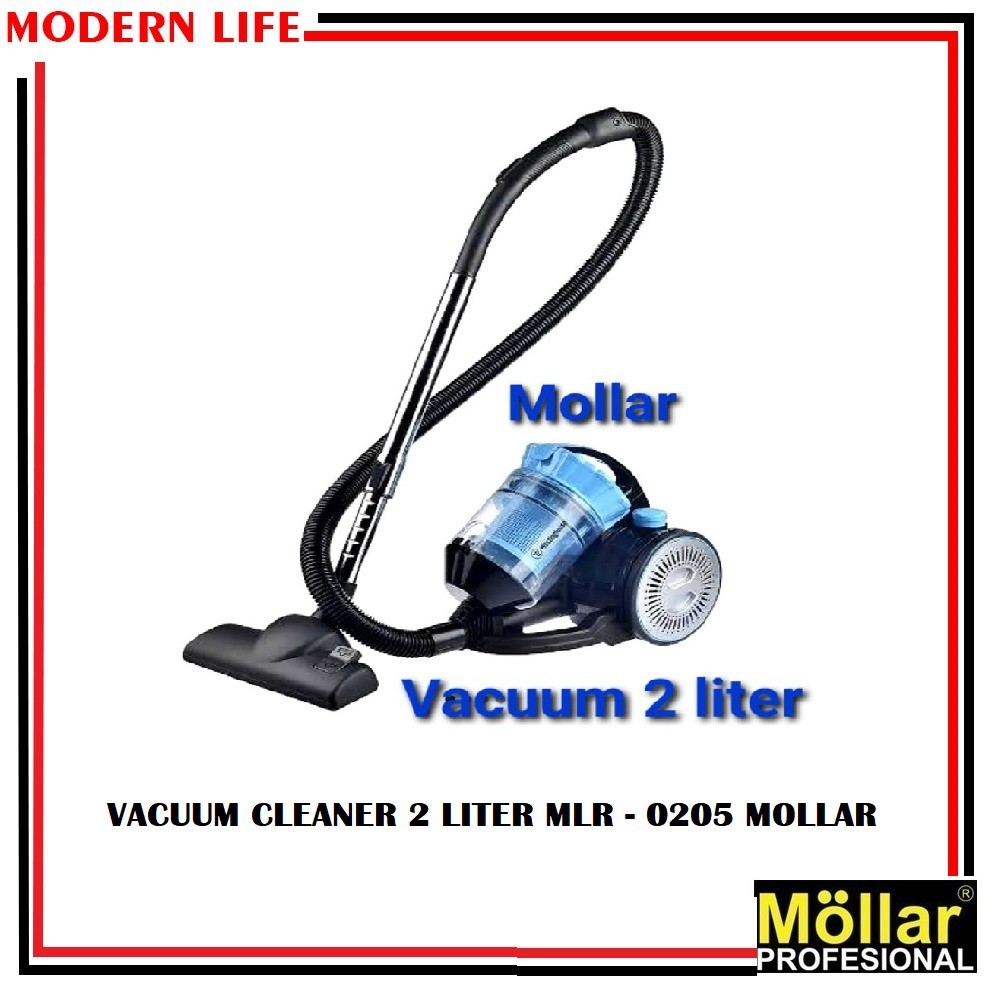 MOLLAR VACUUM CLEANER NEW MLR 0205 2 LITER PENGHISAP PEMBERSIH DEBU 2L