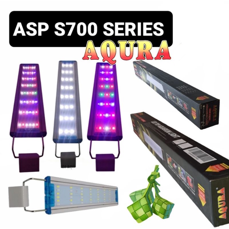 AQURA ASP S-700-SERIES LAMPU LED AQUARIUM AQUASCAPE