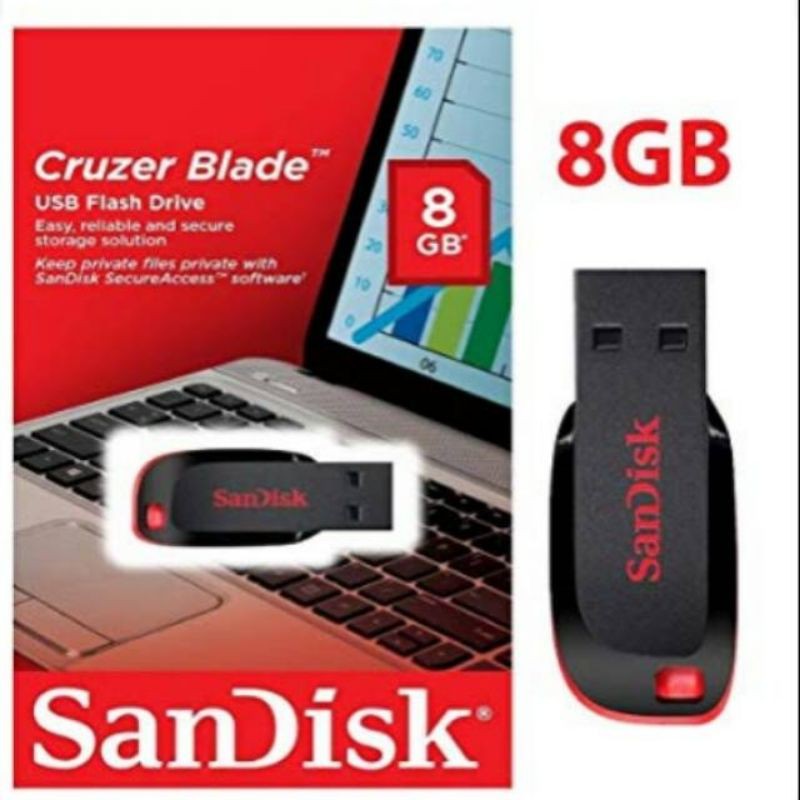 Flashdisk Sandisk Cruzer Blade 8GB