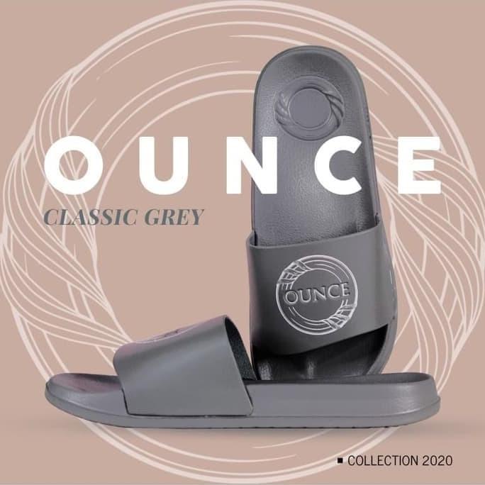 SANDAL PRIA OUNCE GREY LOGO EMBLEM #2001GGLOGEM -"Ori"