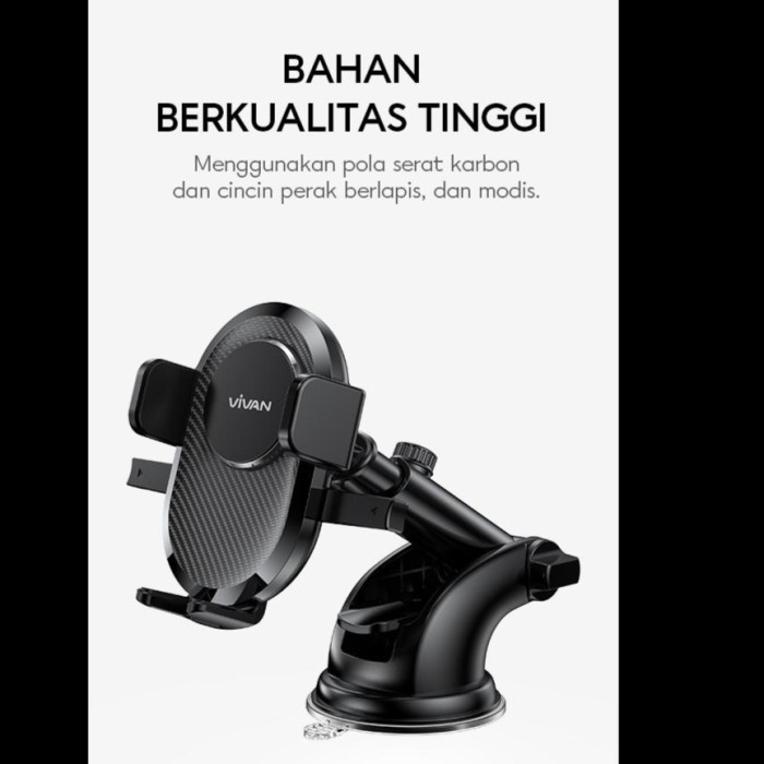 Car Holder VIVAN CHS12 Holder HP Universal Pengunci Otomatis AUTO LOCK