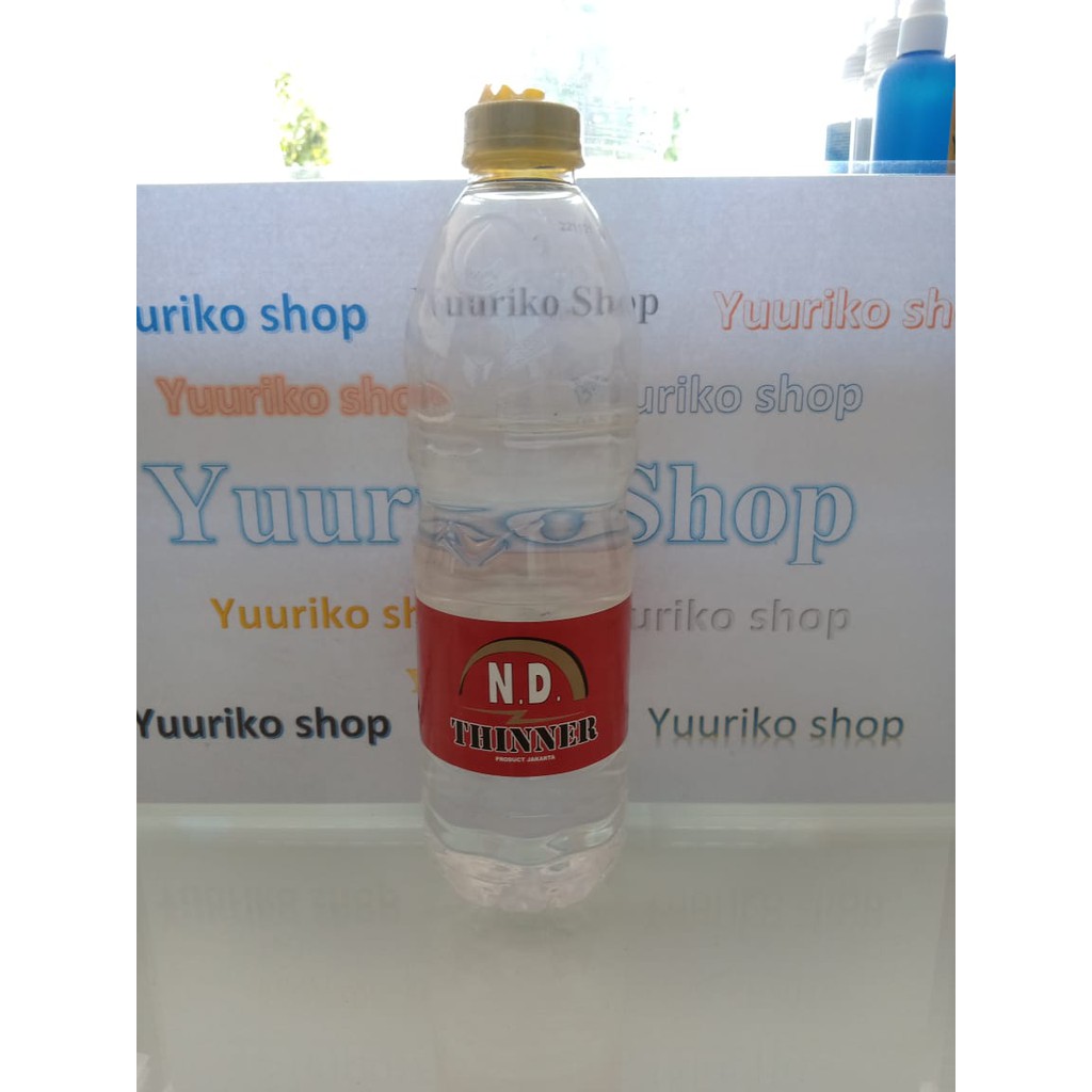 

Thiner botol aqua pengencer cat campuran cat kayu cat besi cat minyak