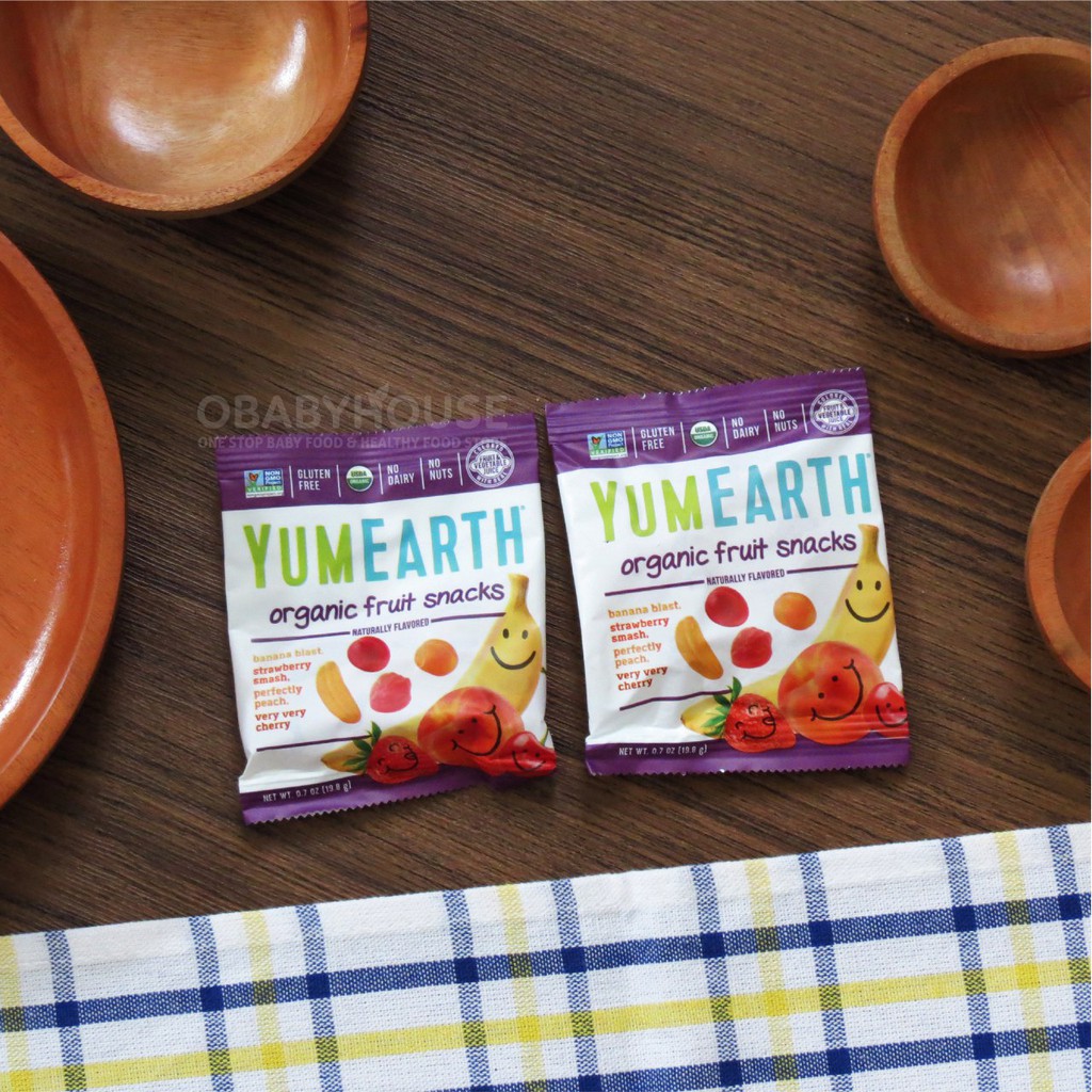 Yumearth Organic Fruit Snacks Isi 1 pack