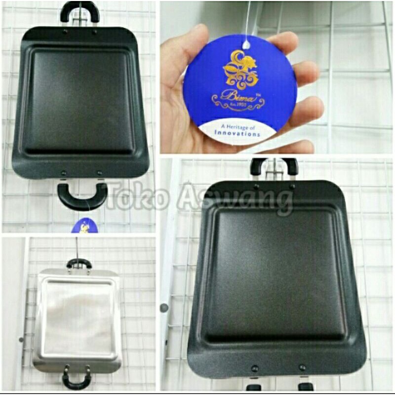 BIMA ORIGINAL Panggangan Teflon BBQ Anti Lengket