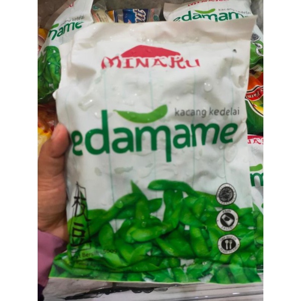 Jual Minaku Edamame Kacang Kedelai 500gr Shopee Indonesia