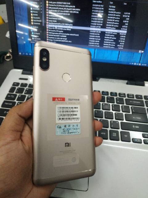 New unit Redmi note 5 pro Ram 6/128 HP Root titanium atau Non root-4