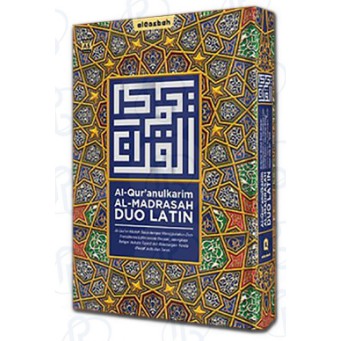 ALQURAN DUO LATIN - ALQOSBAH UKURAN A5 | AlQuran Lansia Al Madrasah DUO LATIN SAMBUNG - Transliterasi Latin dan Terjemah