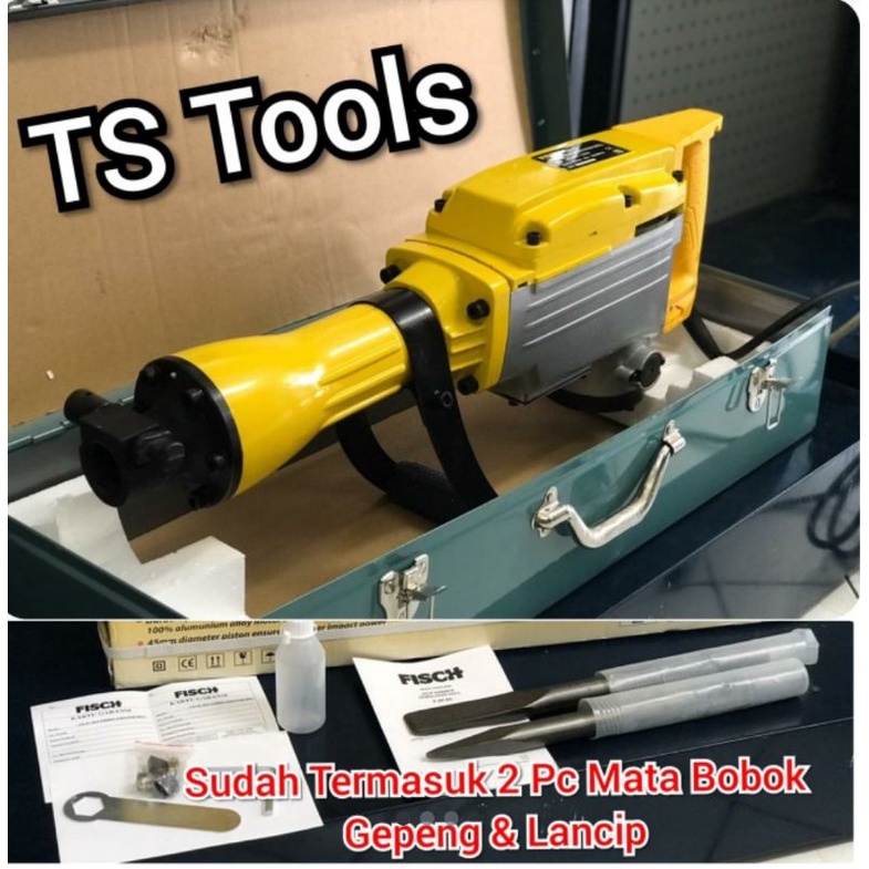 Promo mesin Bor beton jack hammer FISCH FJH65 bobok beton
