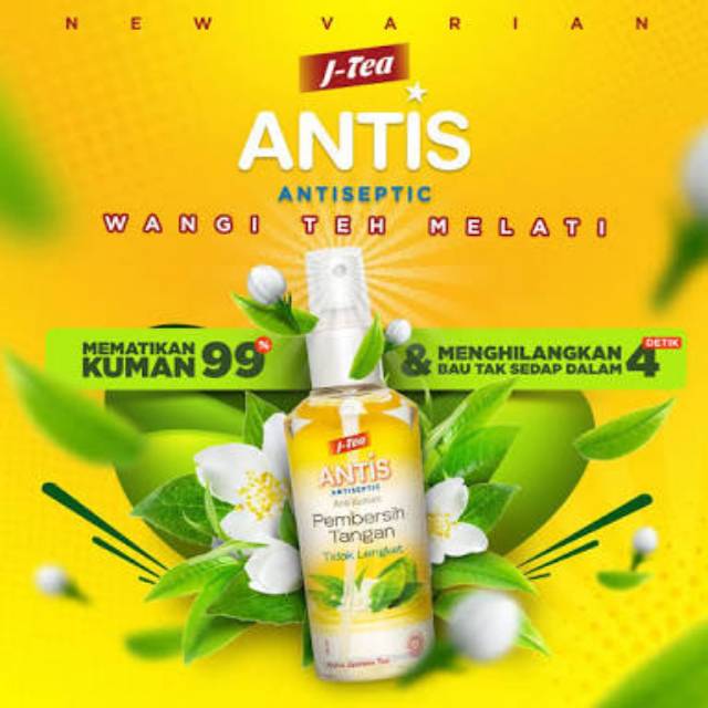 antis jasmine tea/jeruk nipis 55ml