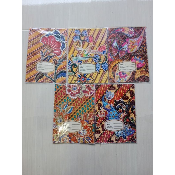 Sampul buku tulis BATIK