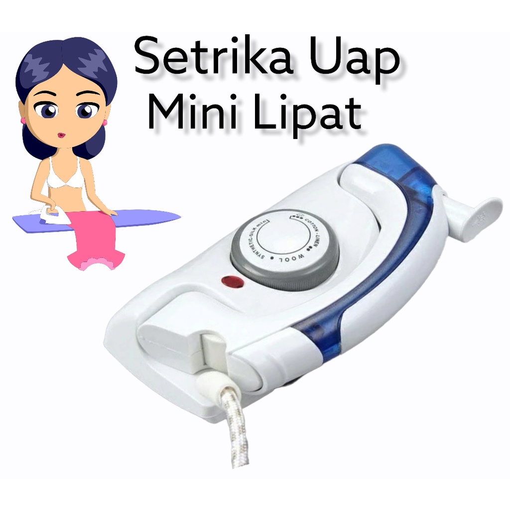 Setrika Uap Portable Sream Iron Traveling Setrika Uap Mini