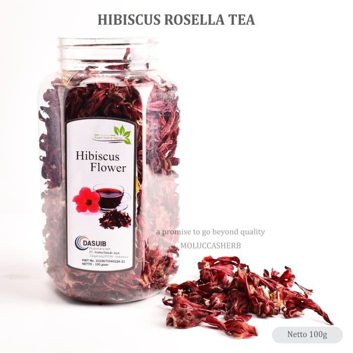 

Teh Bunga Rosella Hibiscus Flower Tea TOPLES 100gram vnl1791