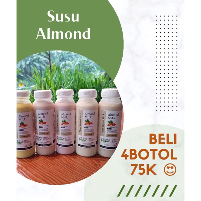 

Susu Almond Promo 75.000 dapat 4 Botol