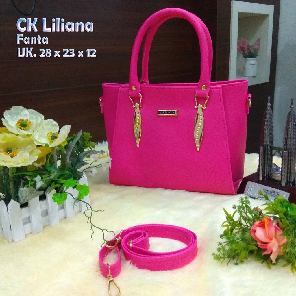 MJS 531 - Ck liliana Tas Handbag + Selempang Wanita