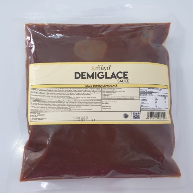 

Demiglace Steak Sauce 500gr