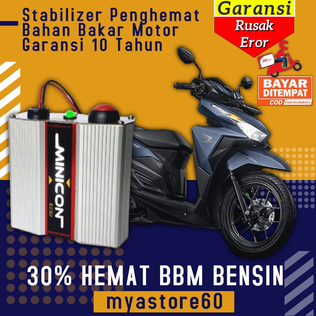 Stabilizer Penghemat Bahan Bakar BBM Peningkat Akselerasi Tenaga Bensin Motor Garansi 10 Tahun