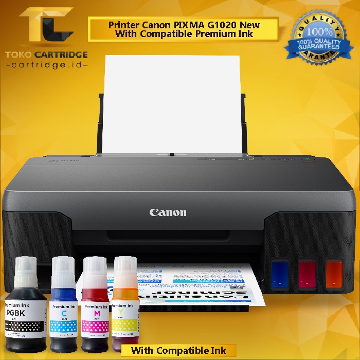 Printer Canon PIXMA Ink Efficient G1020 New Original Penerus Ink Tank G1000 G1010 with GI-71 GI 71