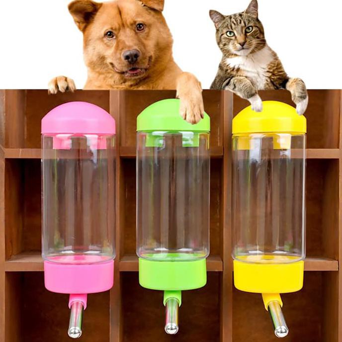 Tempat Minum Hewan Botol Gantung Kandang Anjing Kucing Murah DM400ML - M