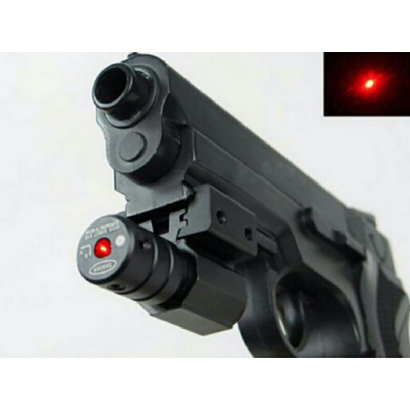 Tactical Red Dot Laser Gun Picatinny Mount Airsolf Rifle TaffLED Hj11