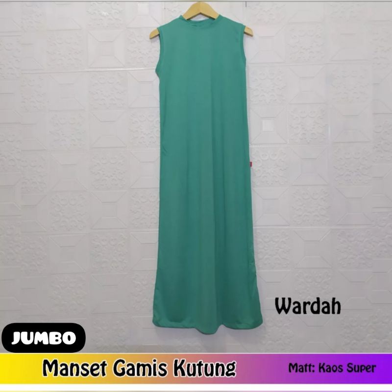 Manset Gamis Tanpa Lengan/Inner Tanpa Lengan Jumbo/Inner Dress Tanpa Lengan/Gamis Tanpa Lengan Jumbo