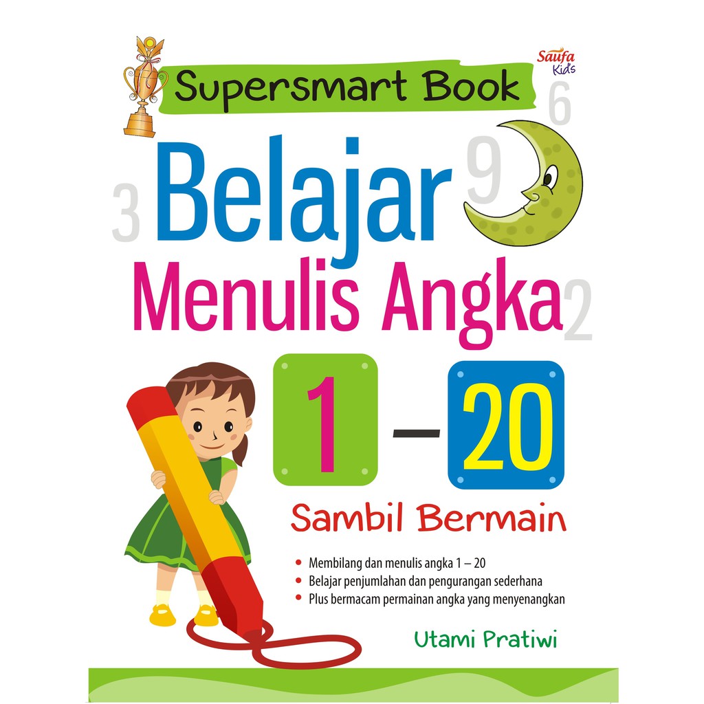 

Buku Supersmart Belajar Menulis Angka 1-20 Sambil Bermain - Laksana