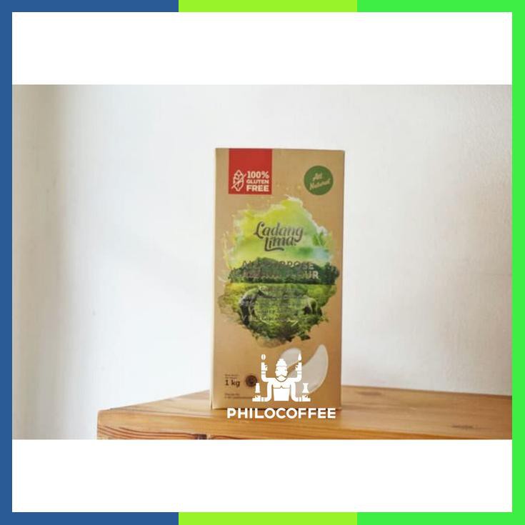 Ladang Lima Tepung Serbaguna 1Kg All Purpose Flour Tepung Mocaf
