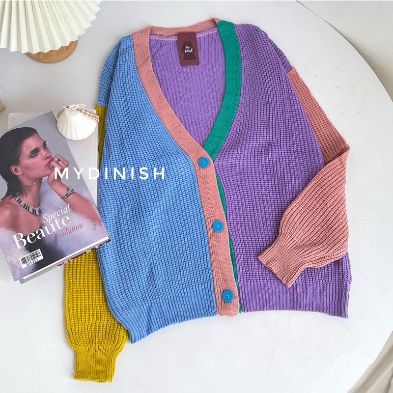 Winnie candy - Cardigan Wanita Rajut