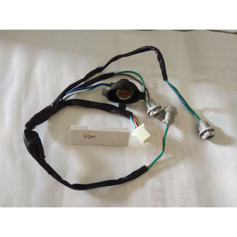 SOKET COP FITING LAMPU DEPAN+FITING SEN BEAT KARBU BEAT LAMA