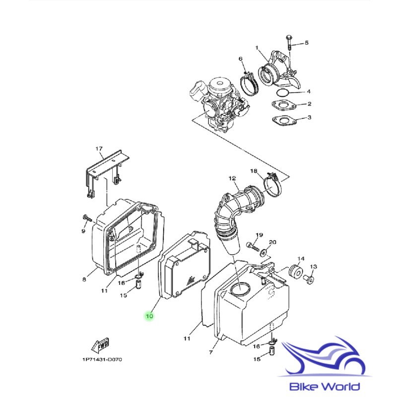 Filter Udara Nouvo Z Yamaha Genuine Parts & Accessories