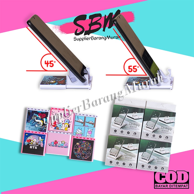 Stand HP dan Cermin Make UP 2in1 FS1271