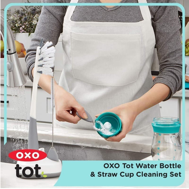 OXO TOT WATER BOTTLE &amp; STRAW CUP CLEANING SET