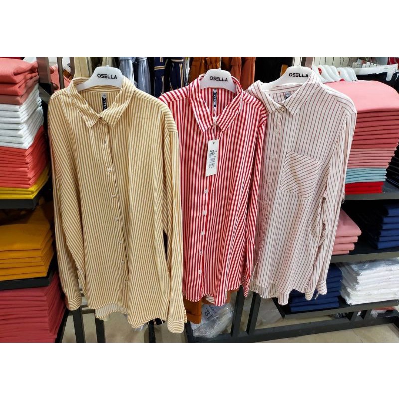 baju kemeja wanita osella original