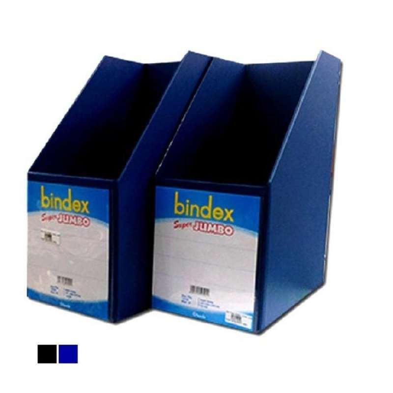 1035B BINDEX PVC Box File, Non Laminated Blue