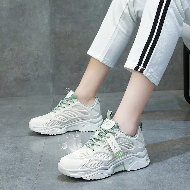 RYS - Light Breathe Sepatu Sneakers Wanita Fashion Casual - Ori Import