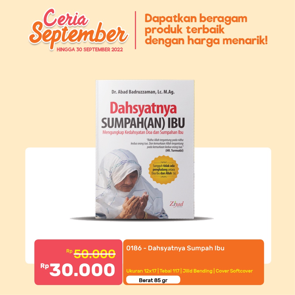 Bluescorner Books - ZiyadBooks - Dahsyatnya Sumpahan Ibu