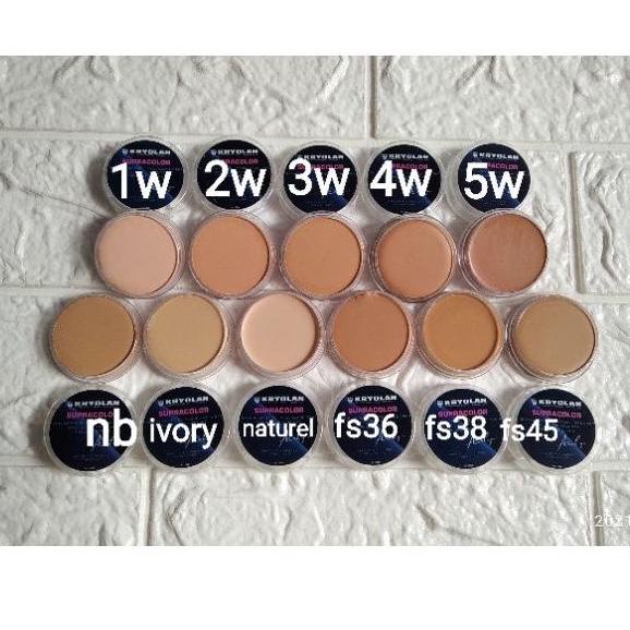 [KODE JQ4433] Kryolan Foundation 8mL MINI | CRYOLAN Foundation supracolor