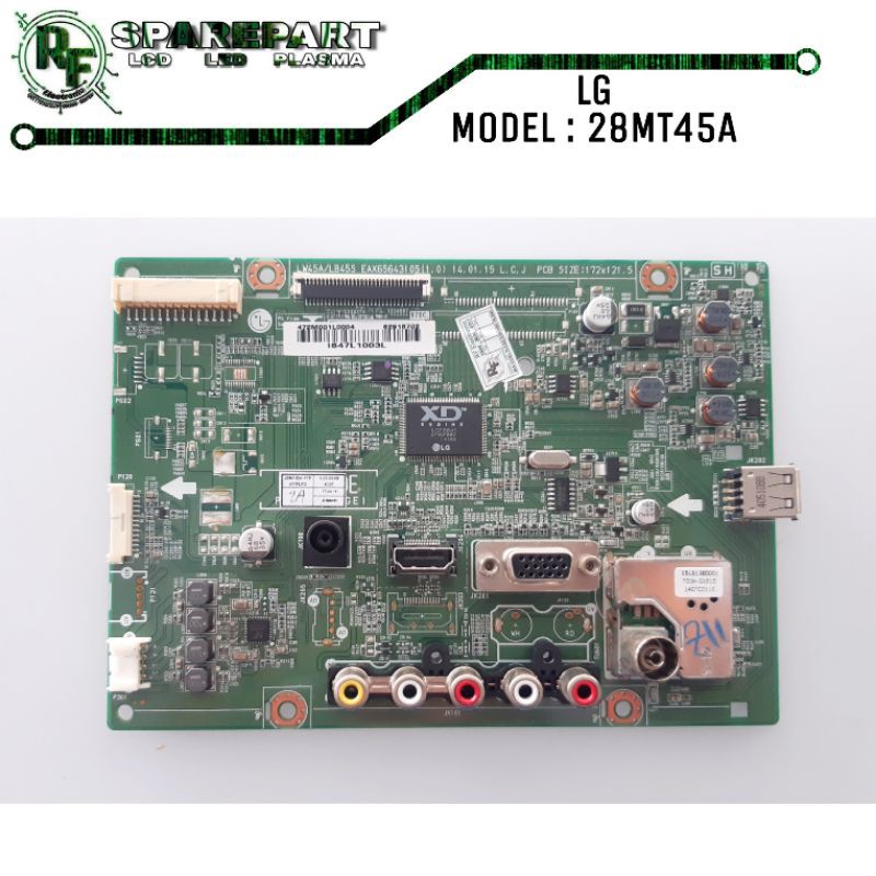 MB TV LED LG 28MT45A  Mainboard tv led lg 28mt45 a