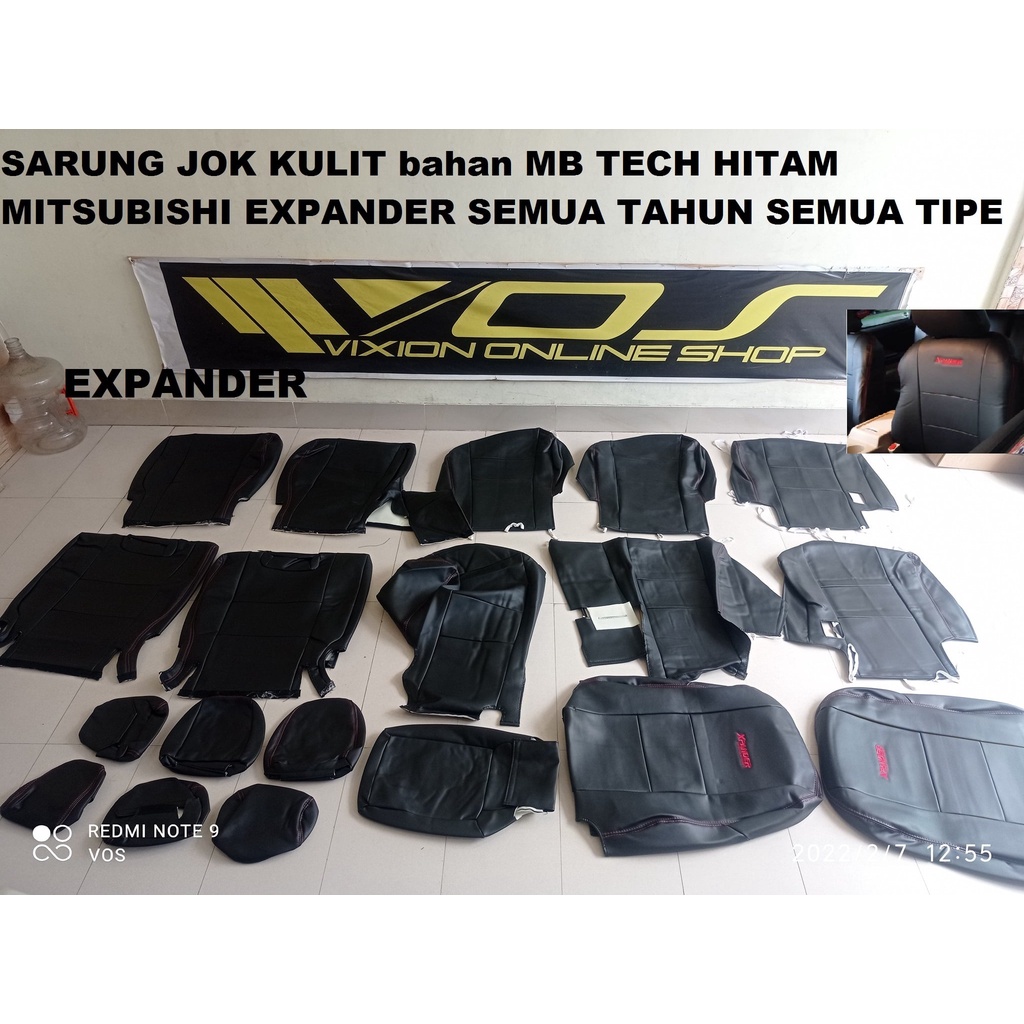 Jual SARUNG JOK KULIT EXPANDER LOGO EXPANDER ORIGINAL MB TECH Shopee