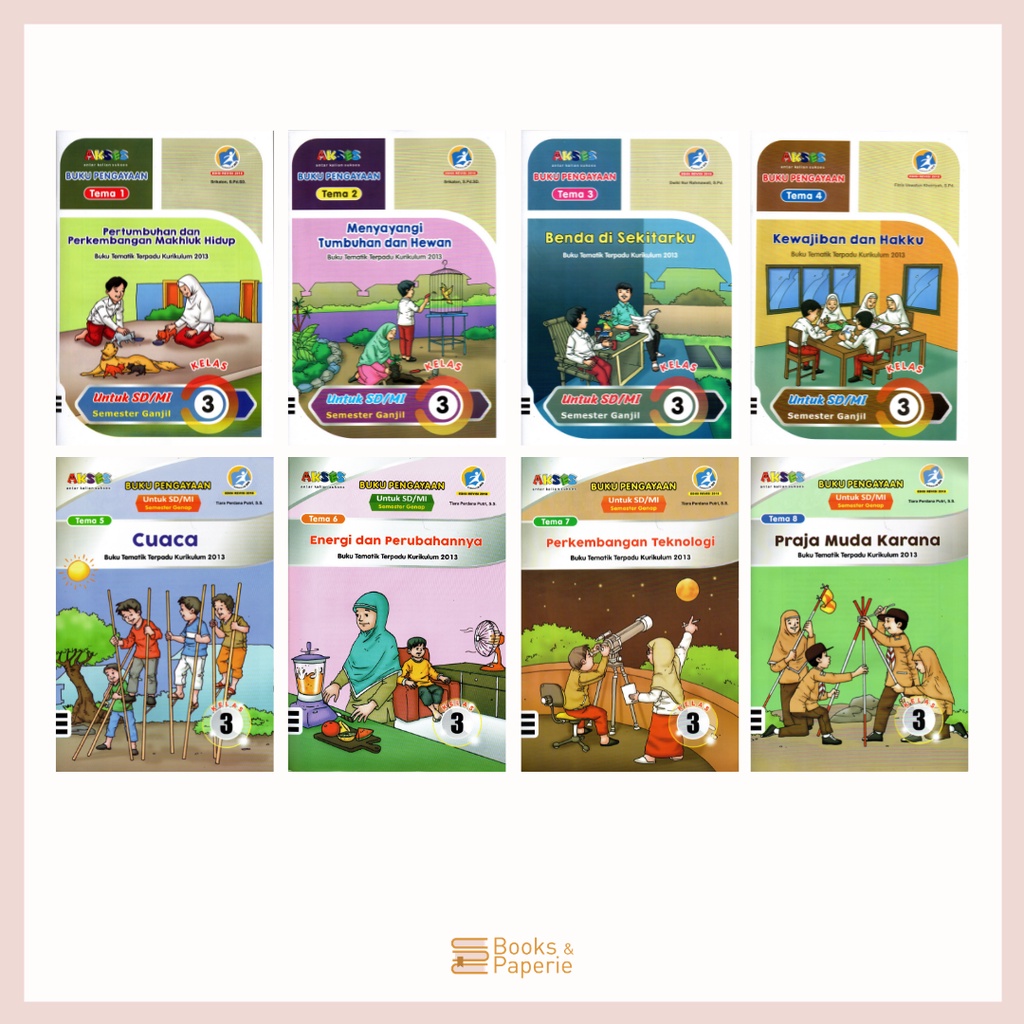 LKS AKSES TEMATIK KELAS 3 PENERBIT GRAFIKA DUA TUJUH
