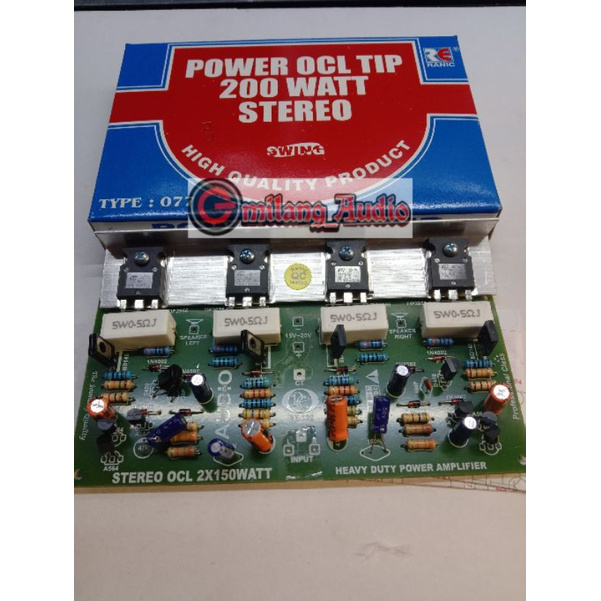 KIT POWER OCL STEREO 200 WATT TIP