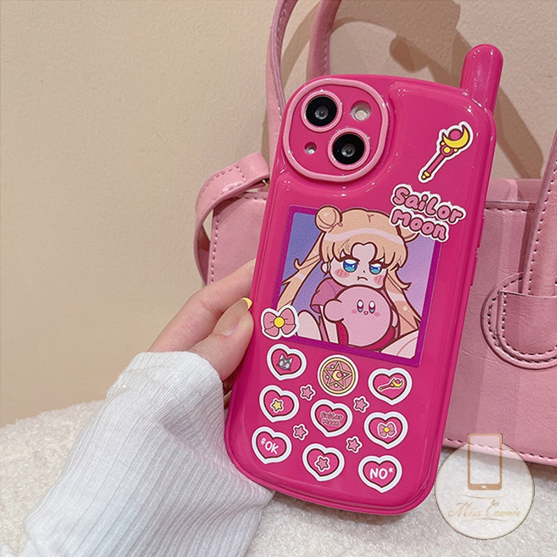 Soft Case Motif Kartun Anime Sailor Moon Untuk iPhone 7 8 Plus X XS MAX XR 11 12 13 14 Pro MAX