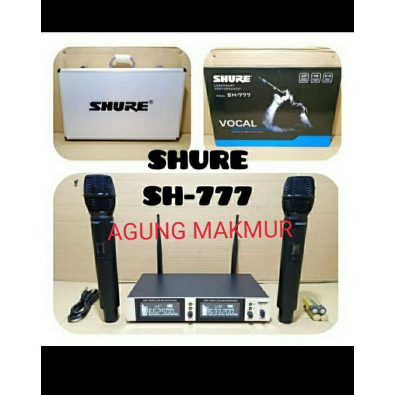 MICROPHONE WIRELESS SHURE SH 777