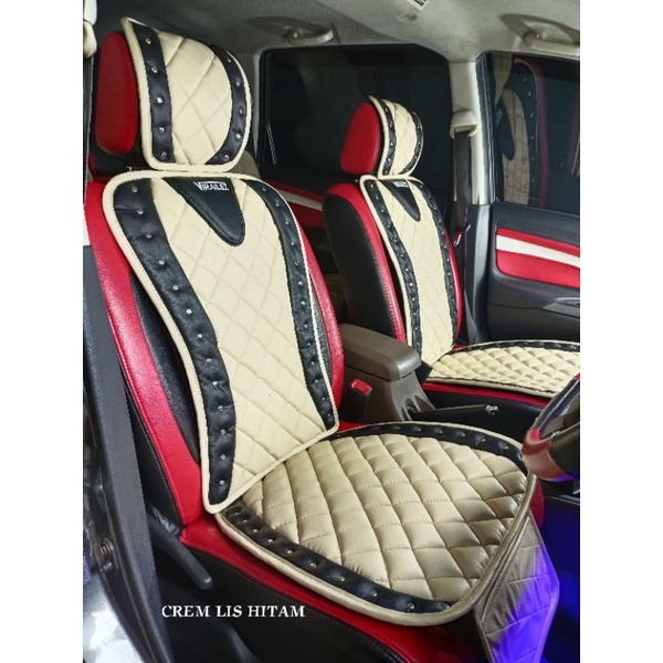 ALAS DUDUK JOK MOBIL SANDARAN JOK MOBIL BAHAN PREMIUM LEATHER TAMPIL EXLUSIVE EMPUK WATERPROOF