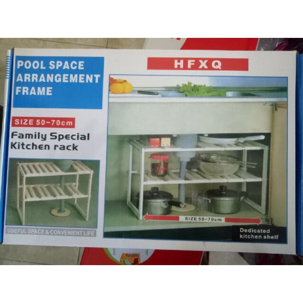 HFXQ POOL SPACE ARRAGEMENT FRAME RAK SERBA GUNA