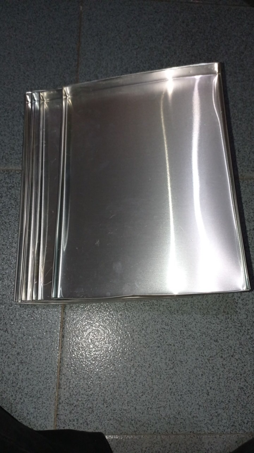 4 Pcs Loyang Kue Kering Ukuran 27x20 Cm / Loyang Kue / Loyang Kuker