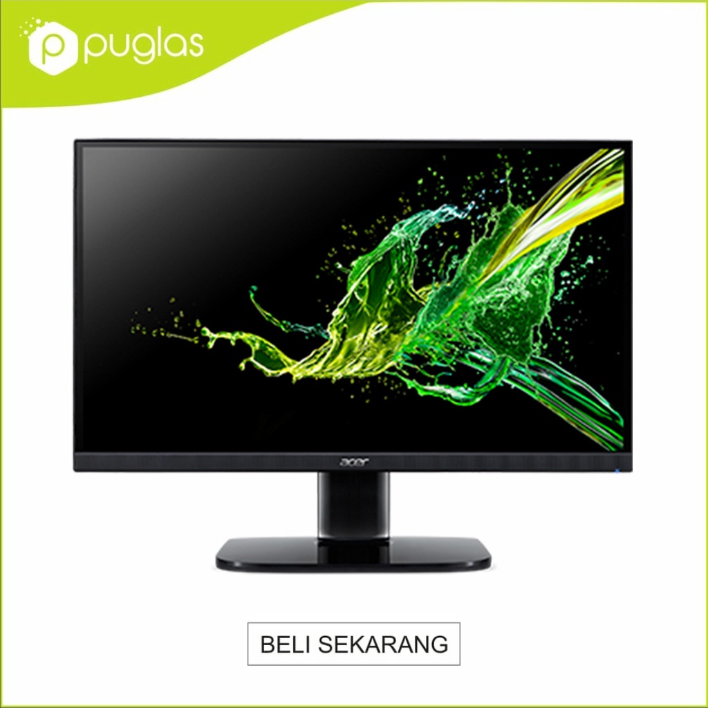LED Monitor Acer KA242Y VGA HDMI IPS 24 Inch Full HD For Komputer PC Laptop